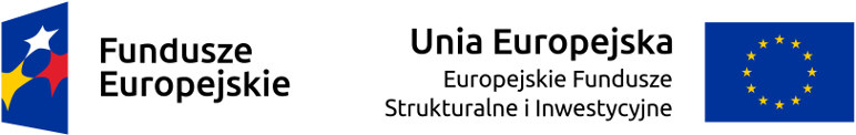 Logo - Fundusze europejskie, Unia Europejska